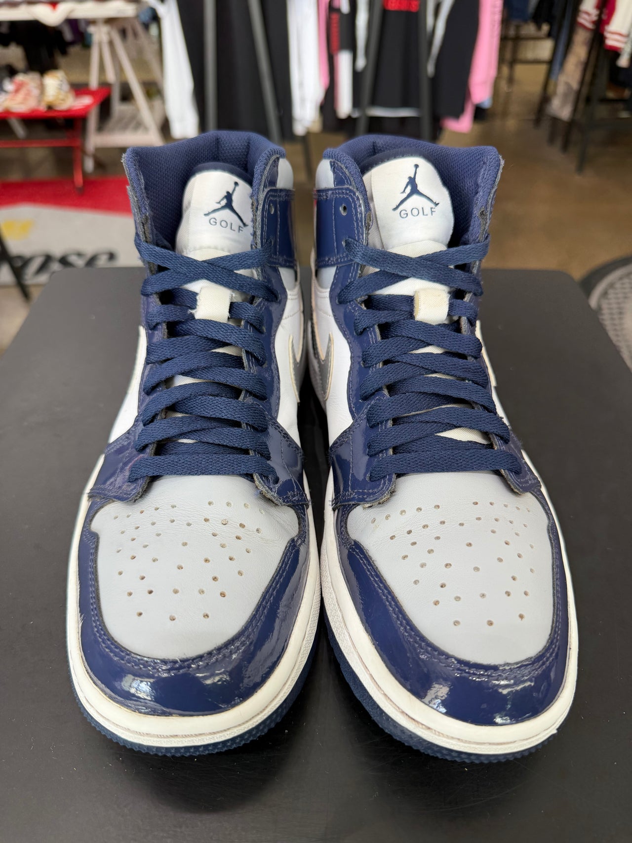 Air Jordan 1 Golf Patent Midnight Navy (2022)