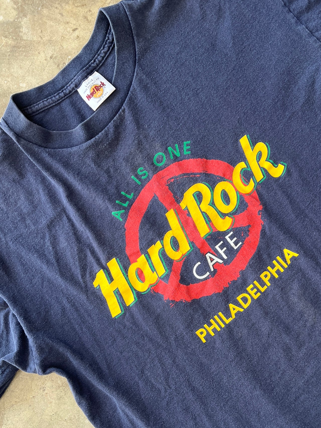 Hard Rock All is One Peace Philadelphia Tee