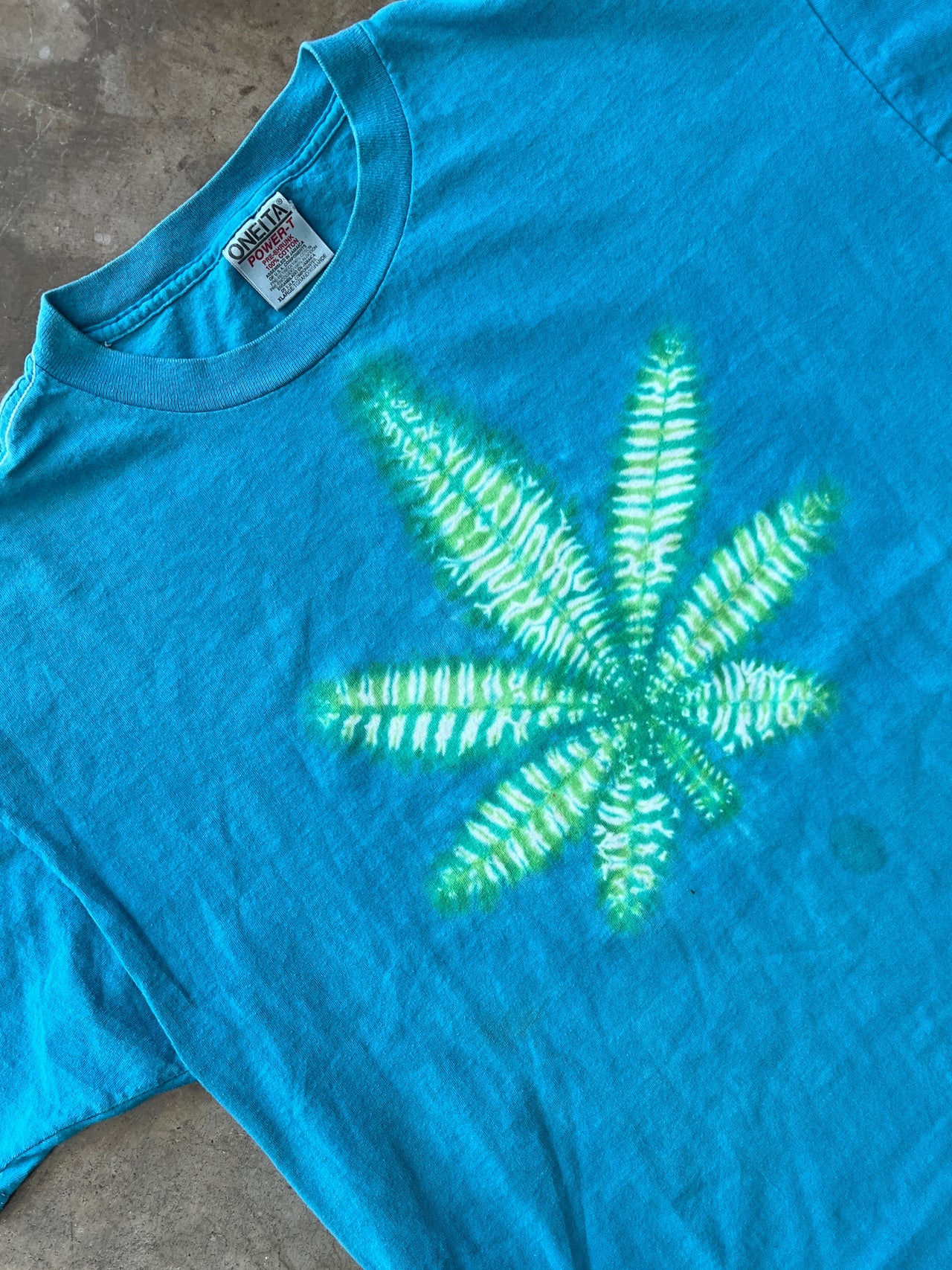 Marijuana Weed Tie Dye Tee