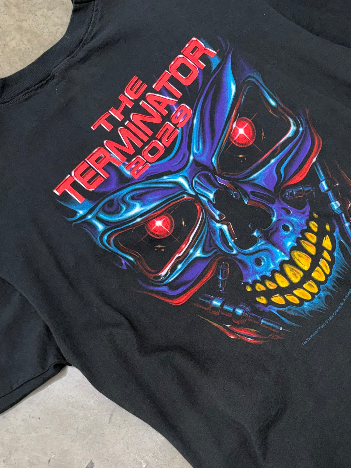 90s Terminator 2029 Video Game Promo Tee