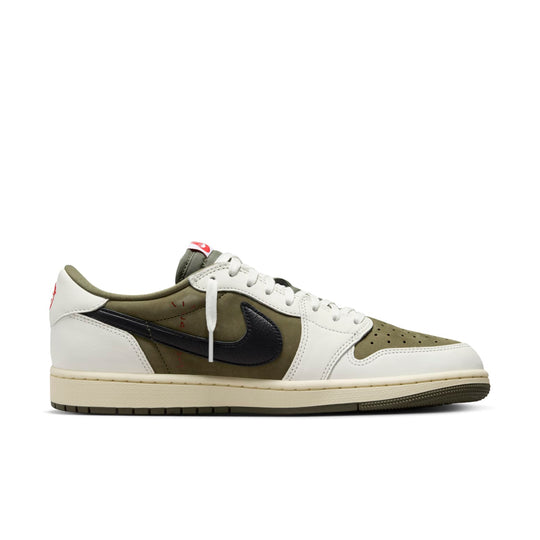 Travis Scott x Air Jordan 1 Low Medium Olive