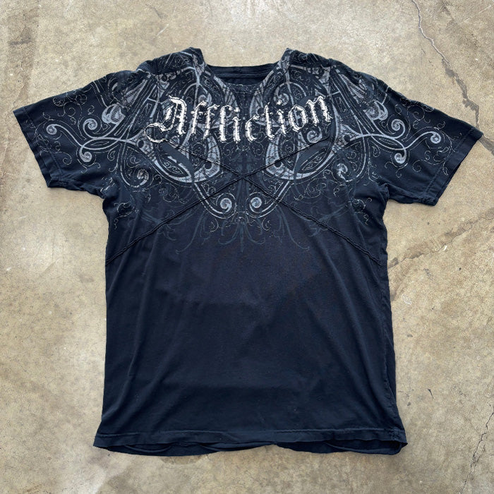 Affliction Y2K Cut and Sew Tee