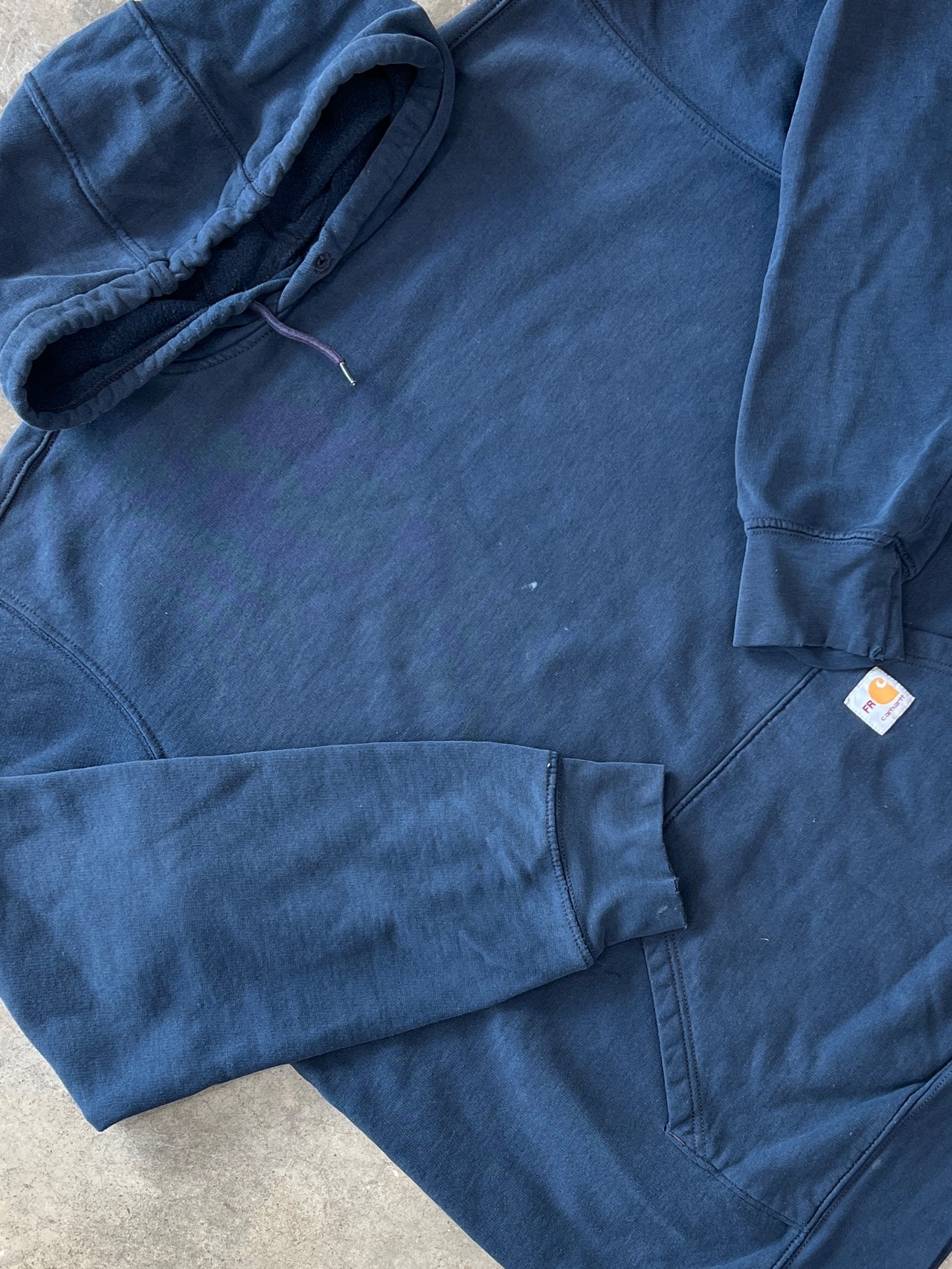 Carhartt Fire Resistant Navy Hoodie