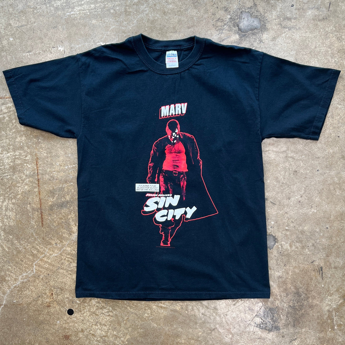 2005 Sin City Marv Movie Tee