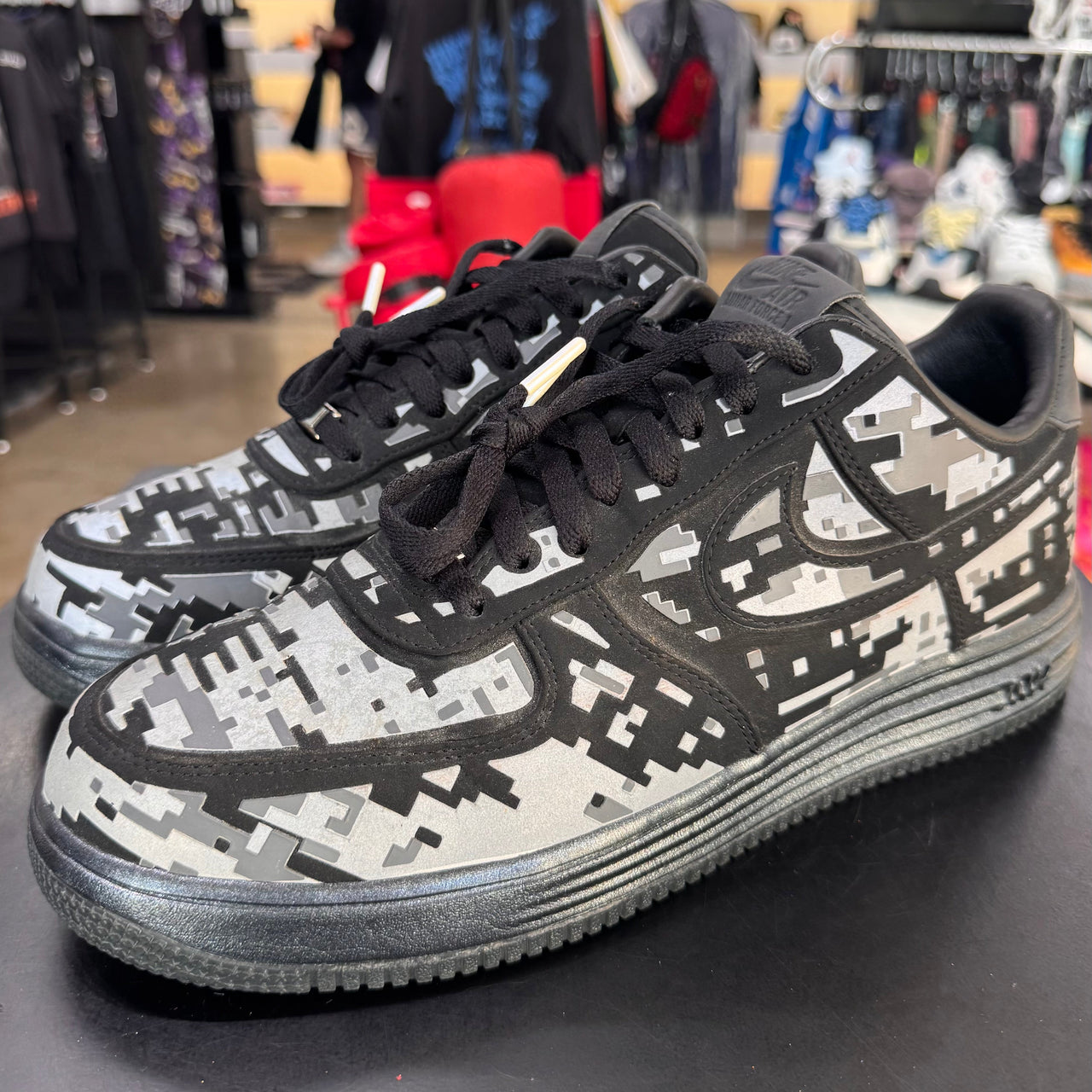 Nike Lunar Force 1 Low Digi Camo Black (2012)
