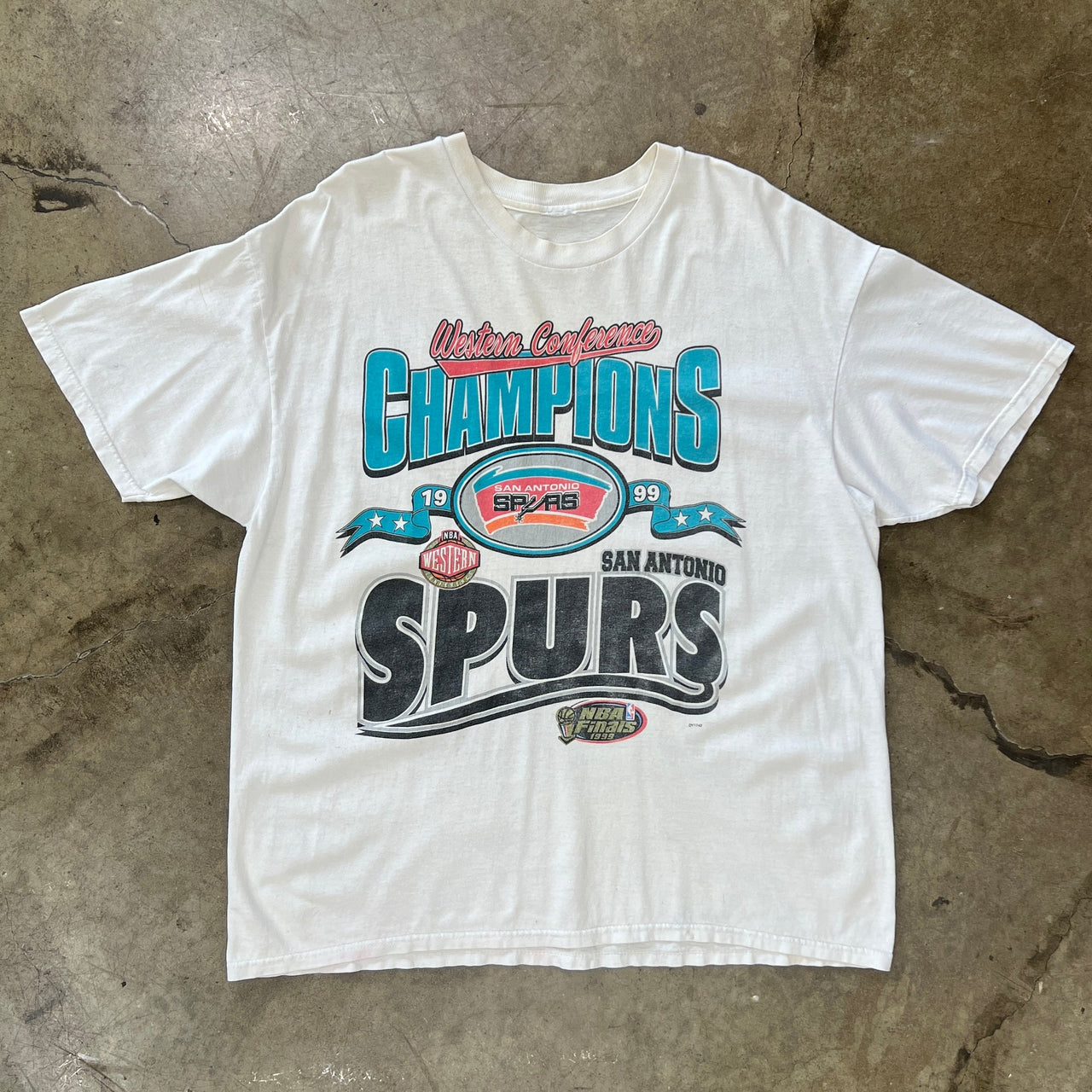 1999 NBA Finals Spurs Western Conference Tee