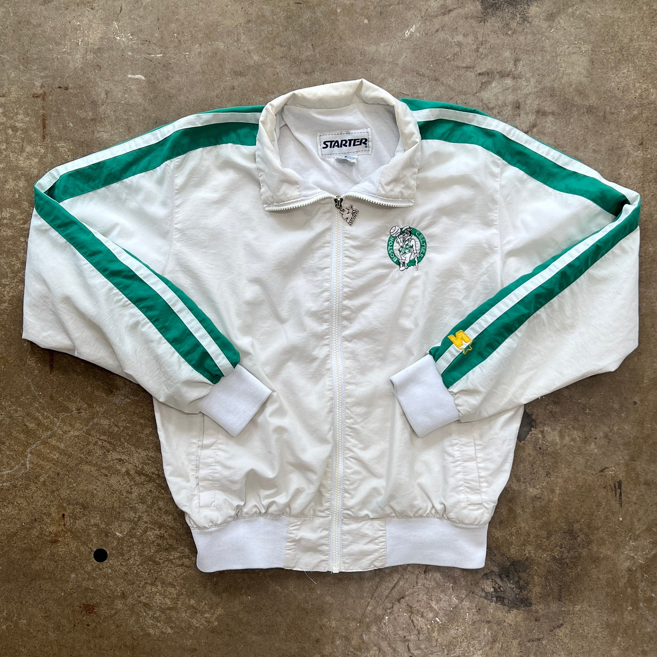 Starter 90s Boston Celtics Fill Zip Jacket