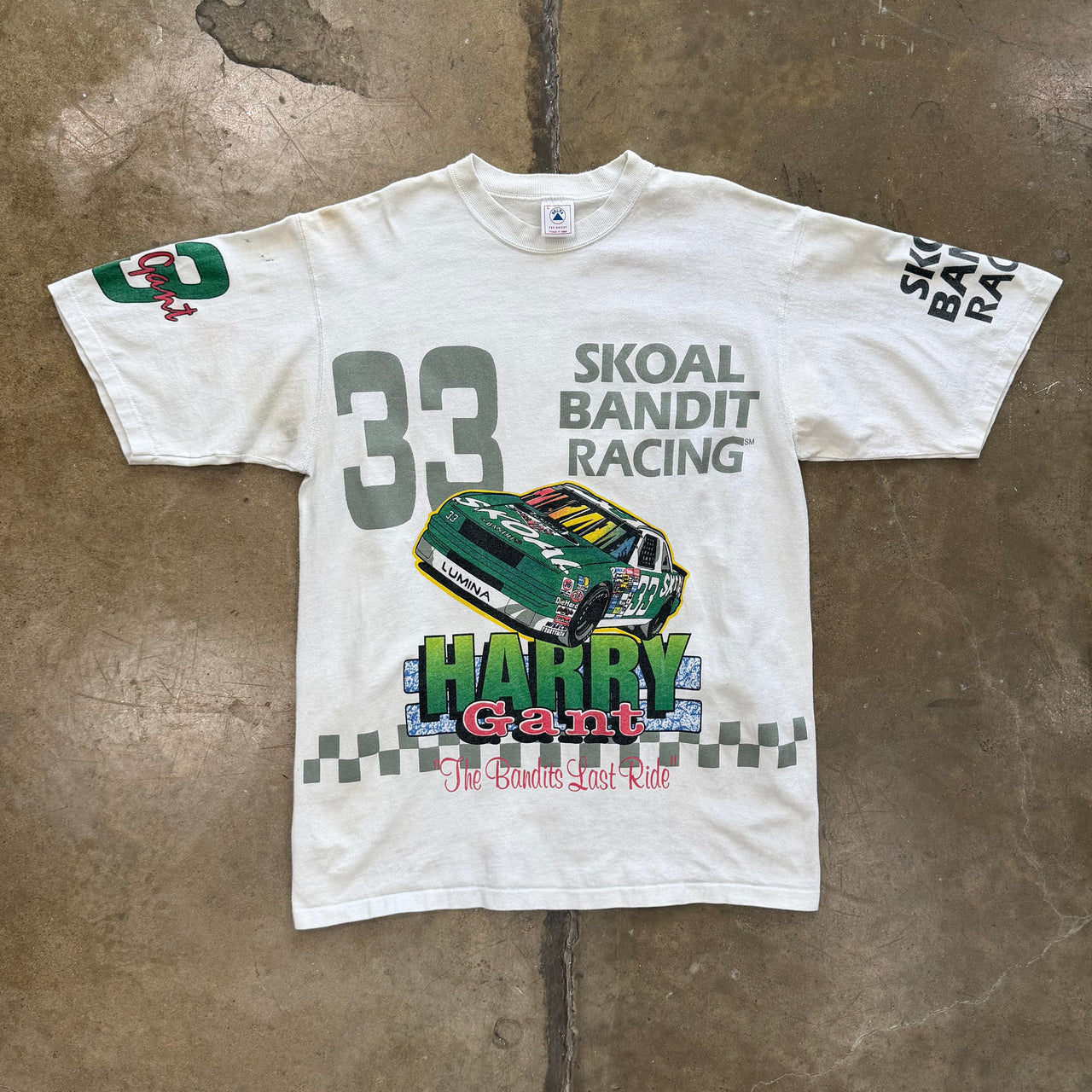 Harry Gant Bandits Last Ride Skoal Racing Tee