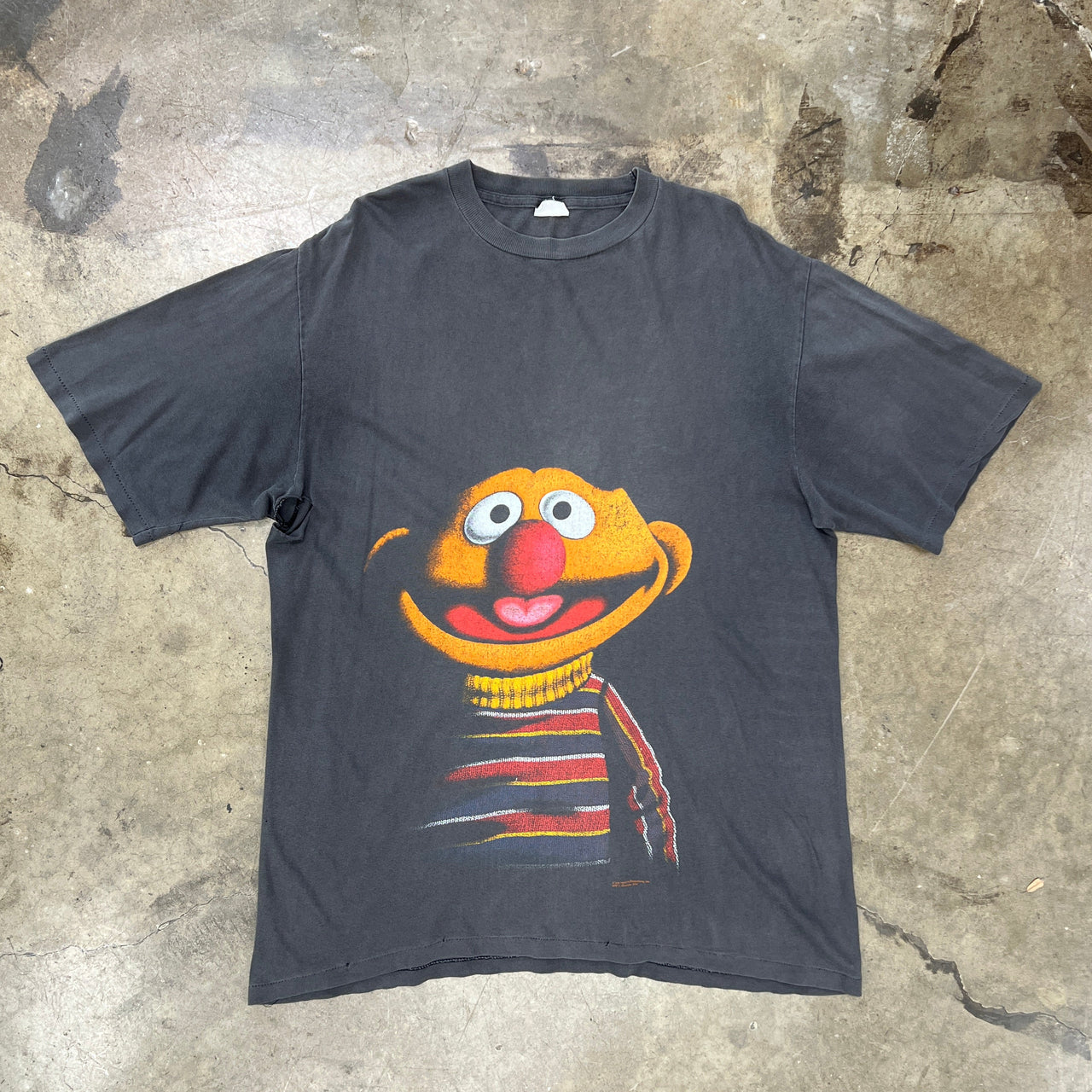 Sesame Street Ernie Blackout Shadow Tee