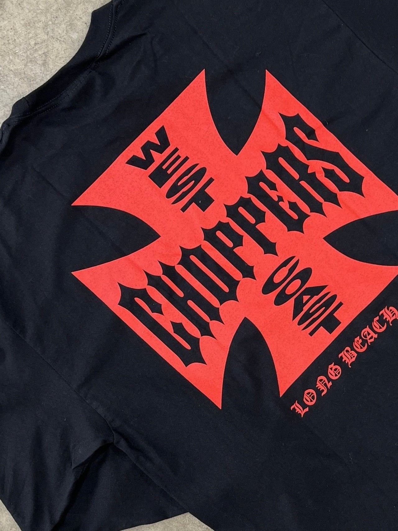 NWT West Coast Choppers for Life Skull Flame Long Sleeve