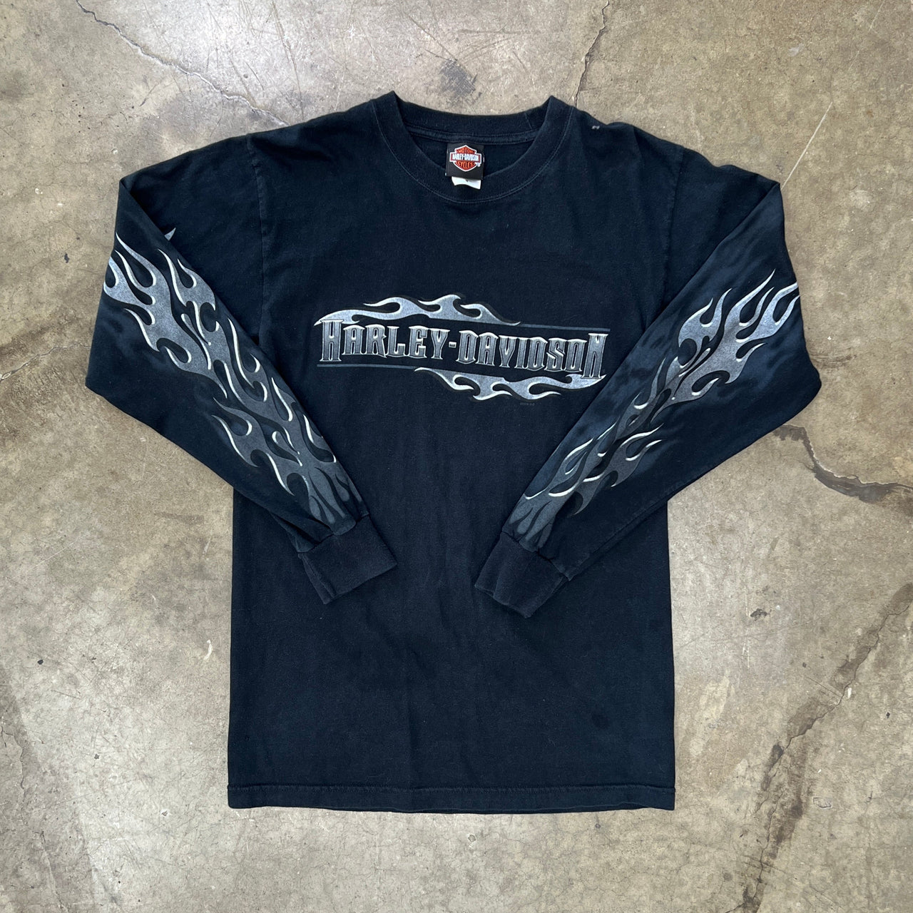 2006 Harley Davidson y2k Pasadena Texas Flame Long Sleeve
