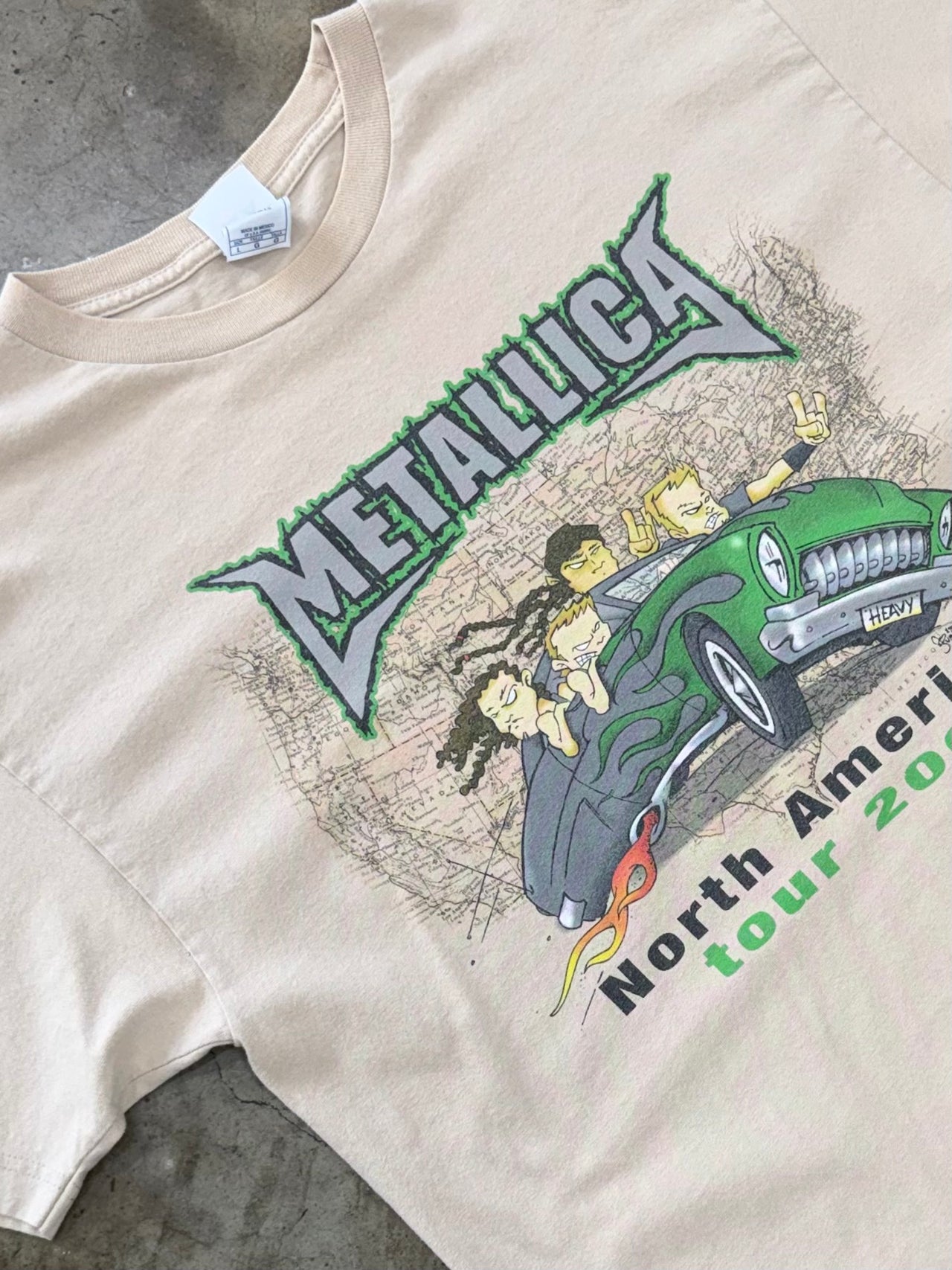 2004 Metallica North American Tour Tee Alstyle