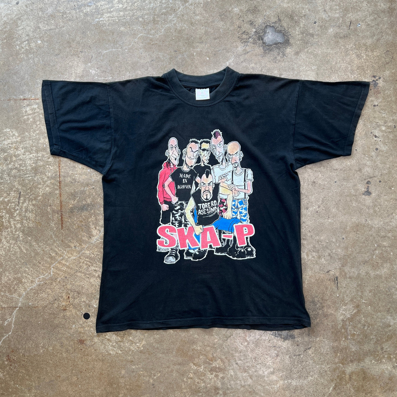 2004 Y2K Ska-P We Are The Cause Band Tee