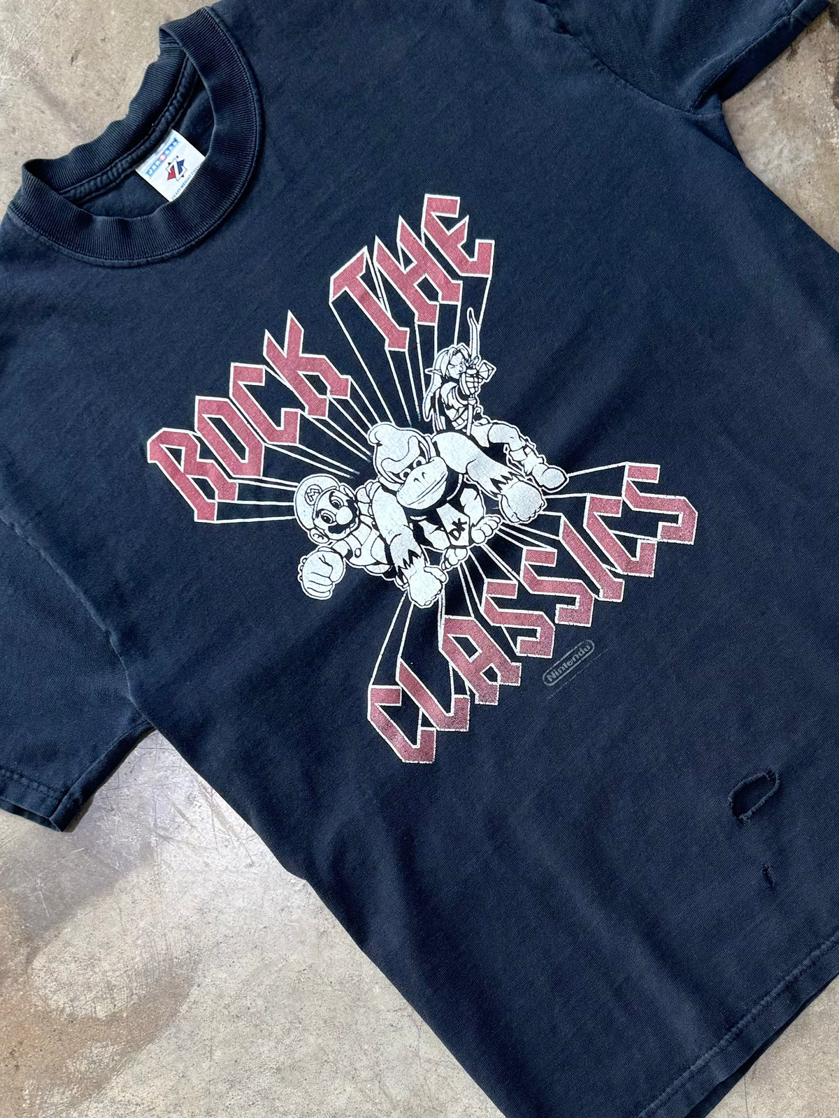 Vintage Nintendo Donkey Kong Rock the Classics Tee Medium