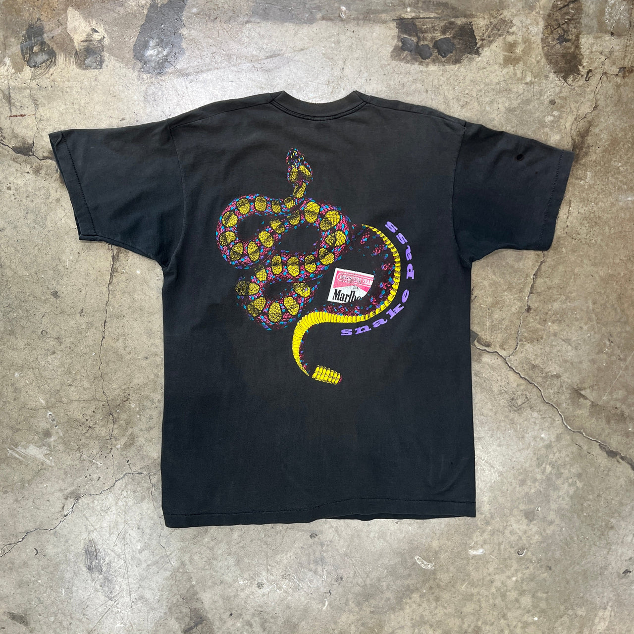 90s Marlboro Snake Pass Single Stitch Tee