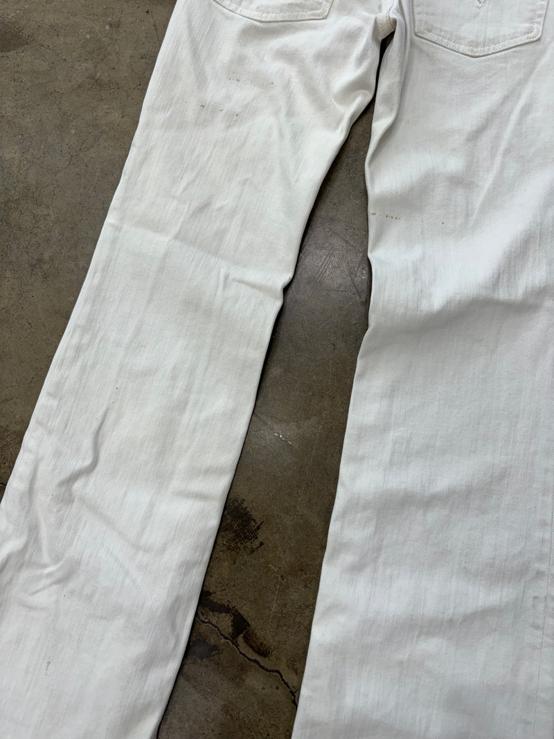 Diesel Industry White Denim Pant