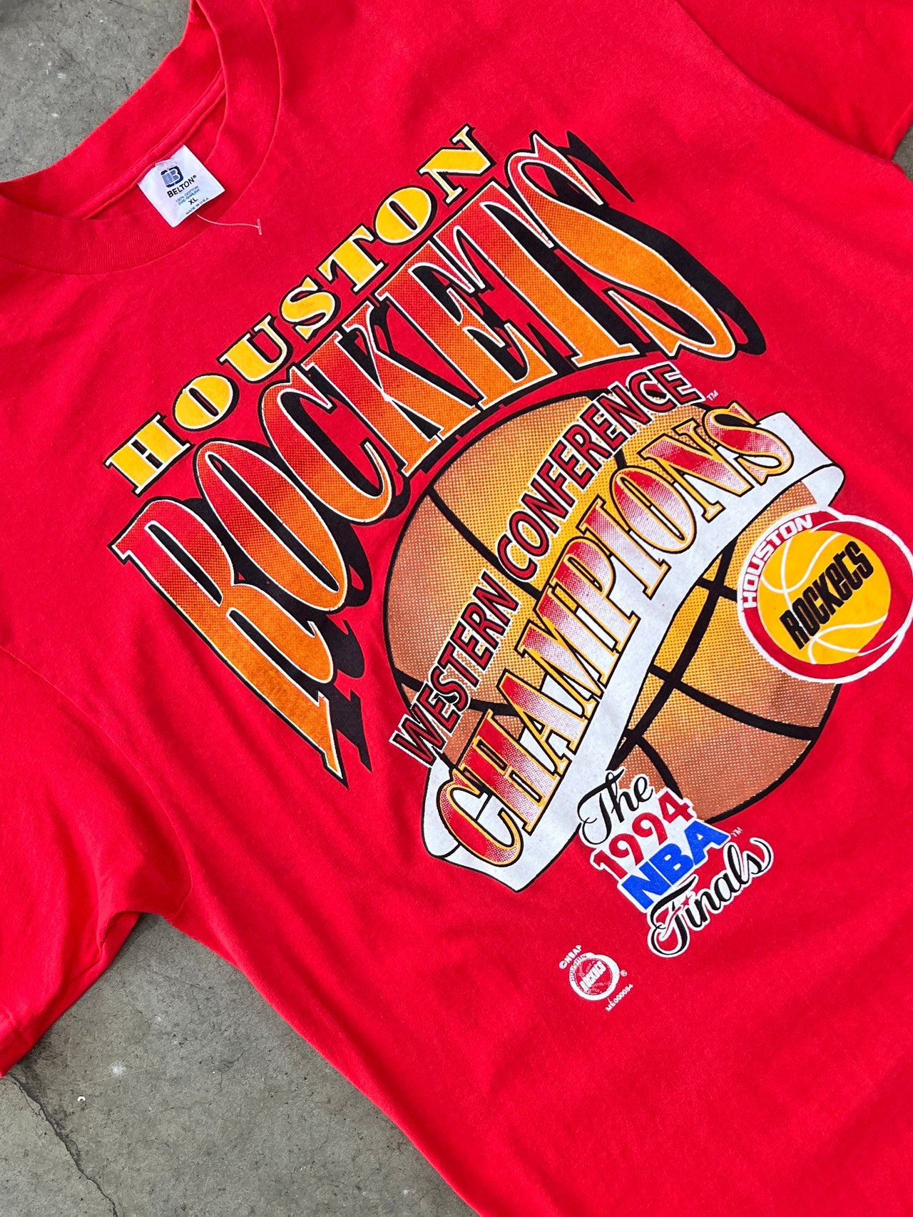 1994 Houston Rockets Western Conference Tee