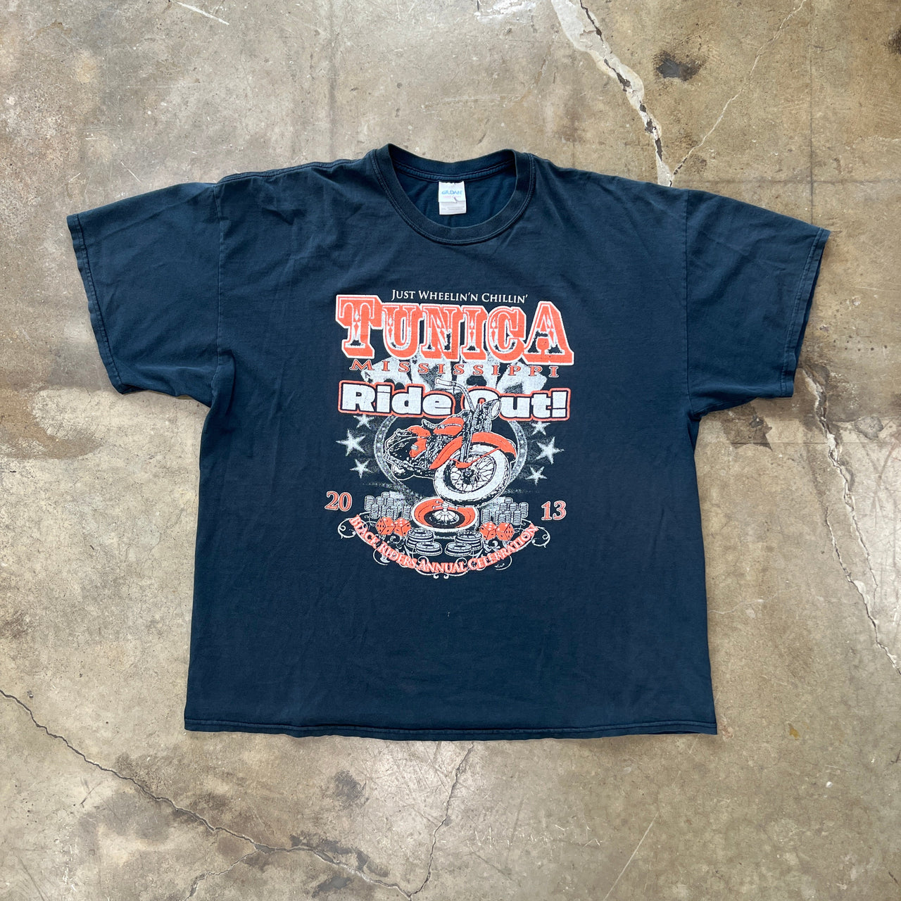 Tunica Mississippi Ride Out Motorcycle Tee