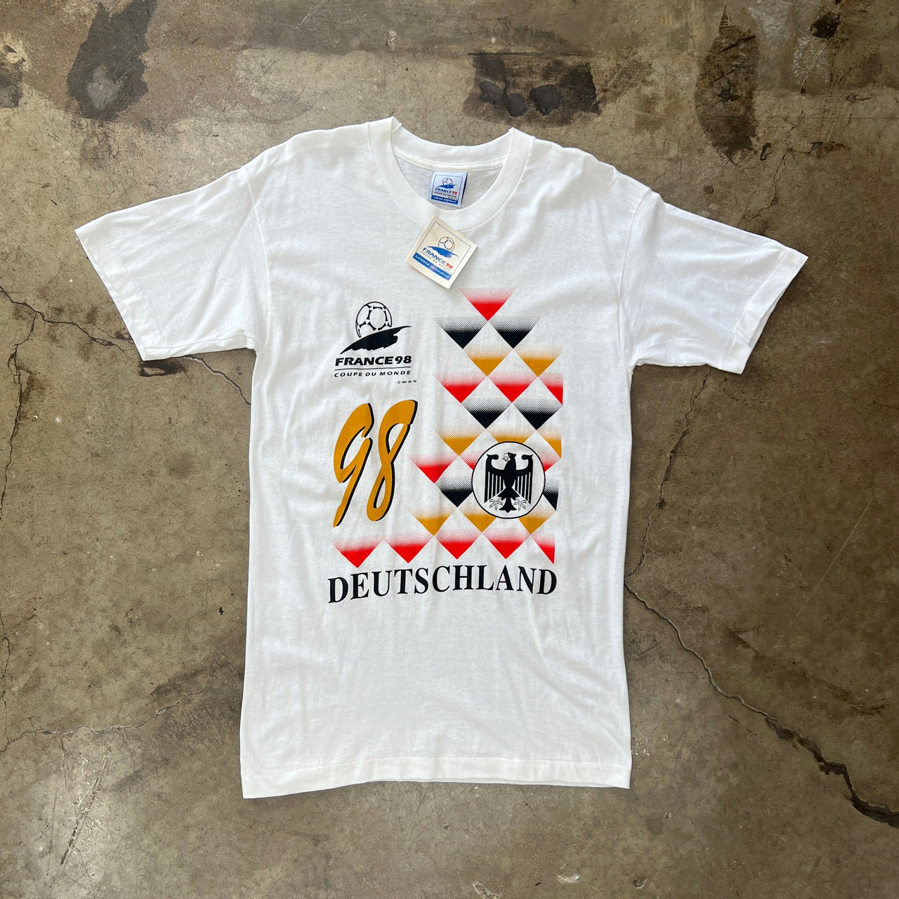 1998 Holland Netherlands France Coupe Du Monnde Soccer Tee