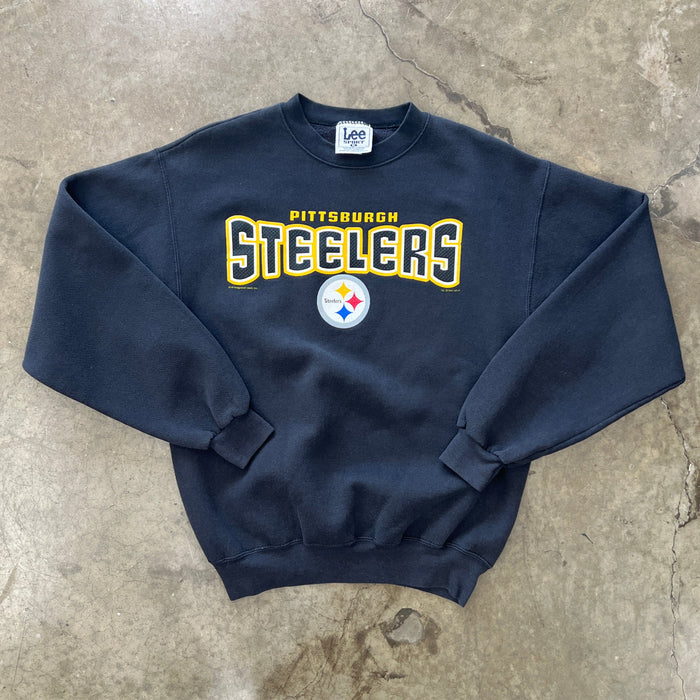 NFL Pittsburgh Steelers Lee Sport Tag Crewneck