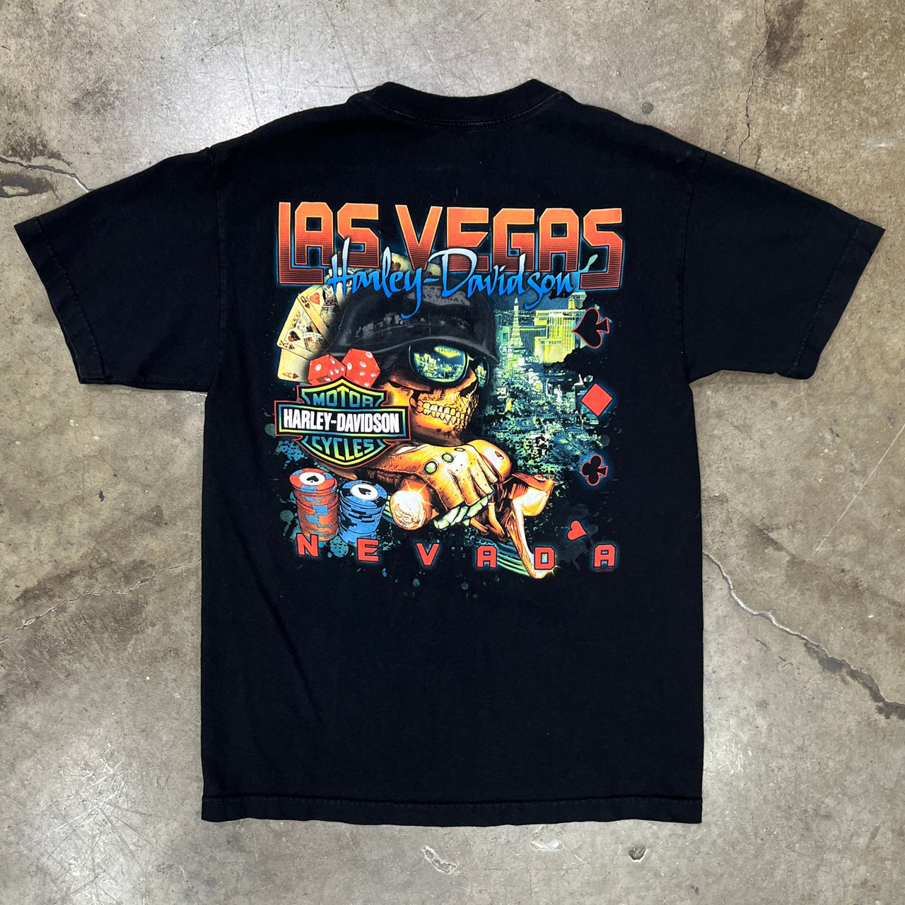 Harley Davidson Las Vegas Skull Motorcycle
