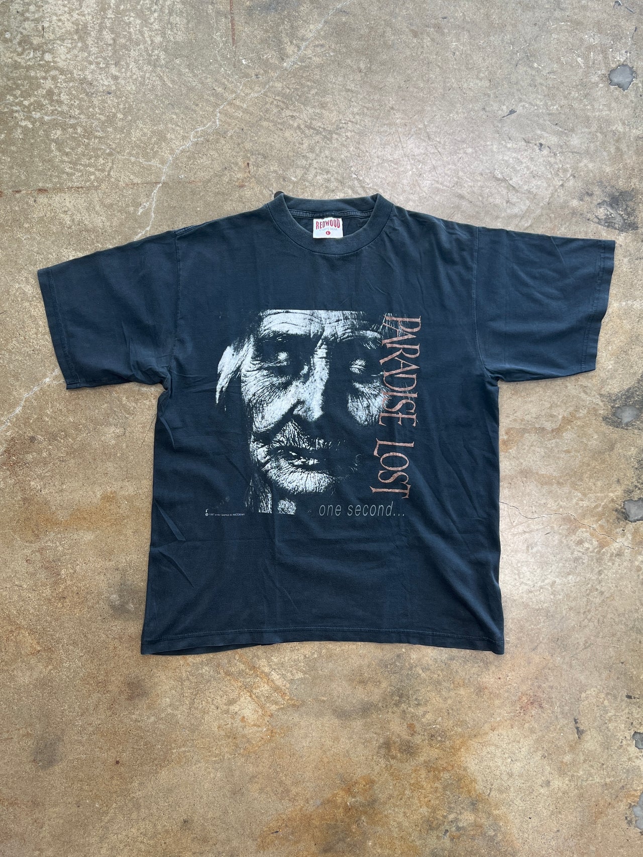 1997 Paradise Lost One Second European Tour Tee