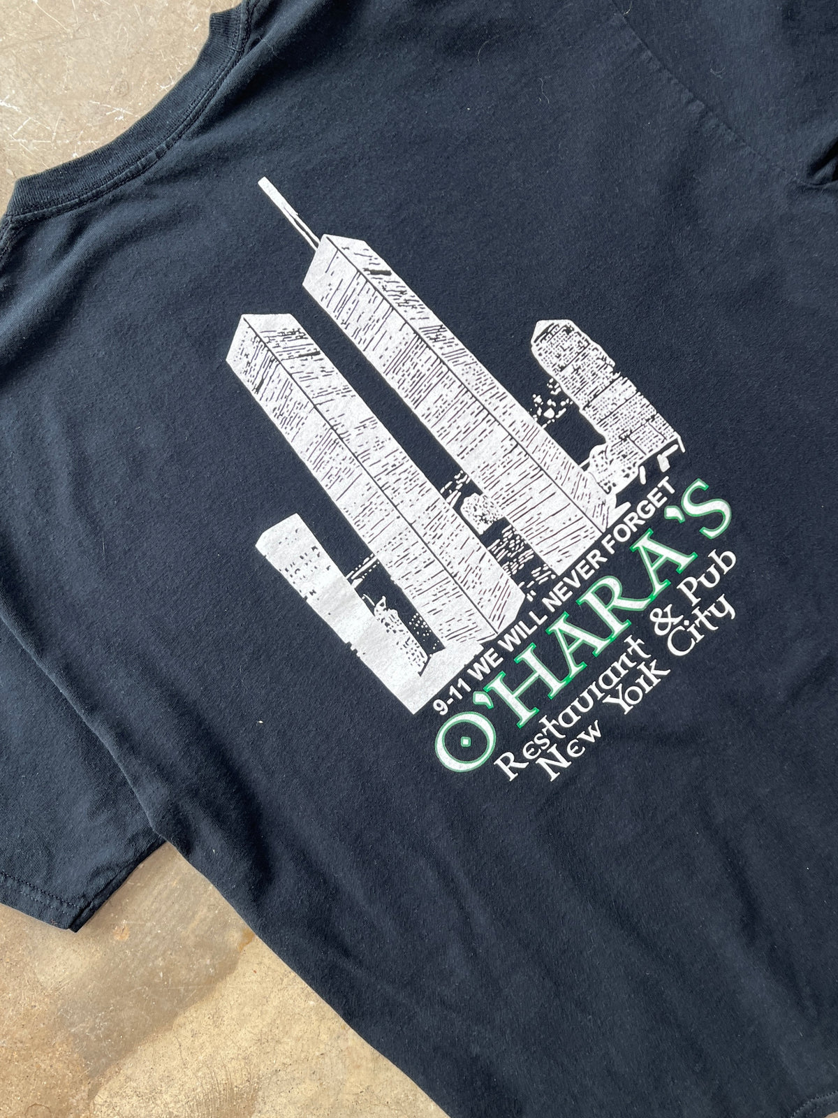 New York City Twin Towers 9/11 Oharas Tee