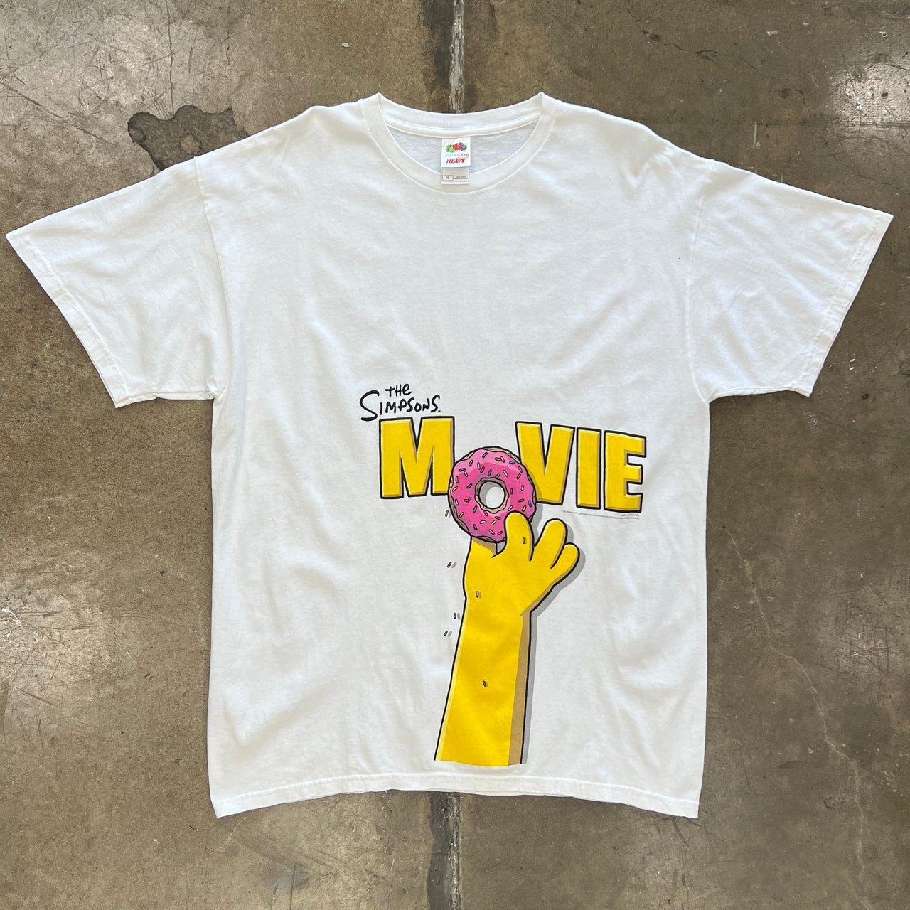 2000 The Simpsons Movie Fox Promo Tee