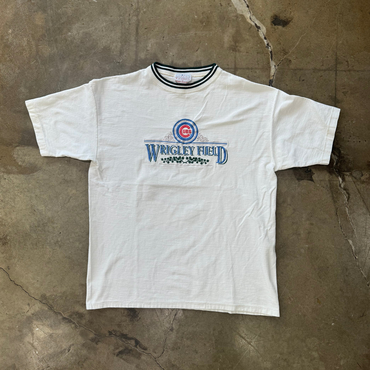 MLB Wrigley Field Single Stitch Ribbed Tee