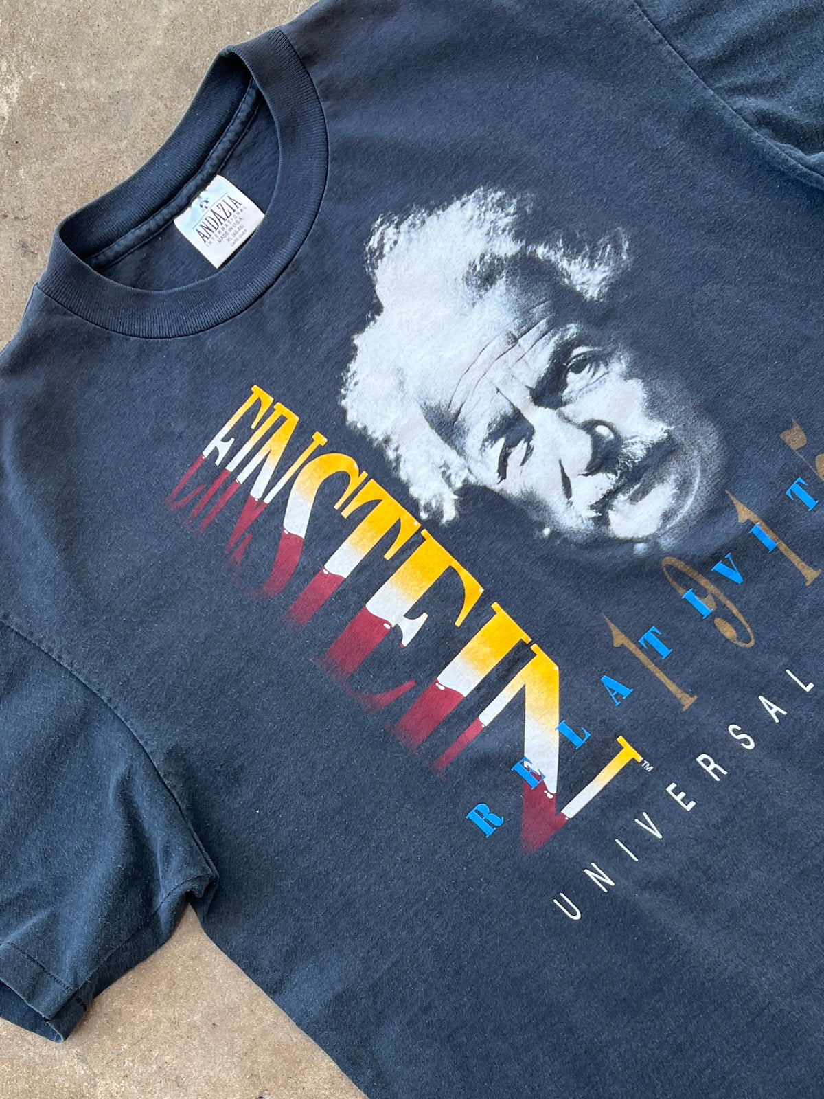 90s Einstein Theory of Relativity Tour Tee Single Stitch Tee