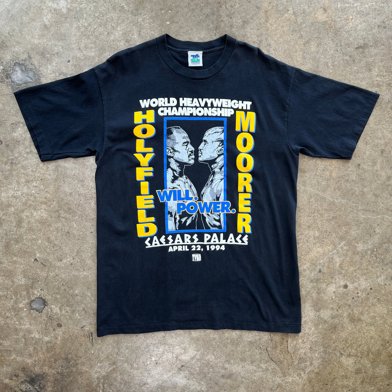 1994 Heavyweight Championship Holyfield Moorer Tee
