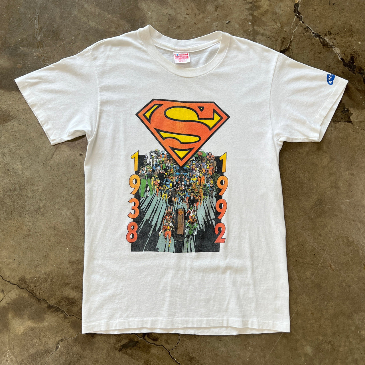 Superman's Dead Funeral Memorial Comic Book DC Tee