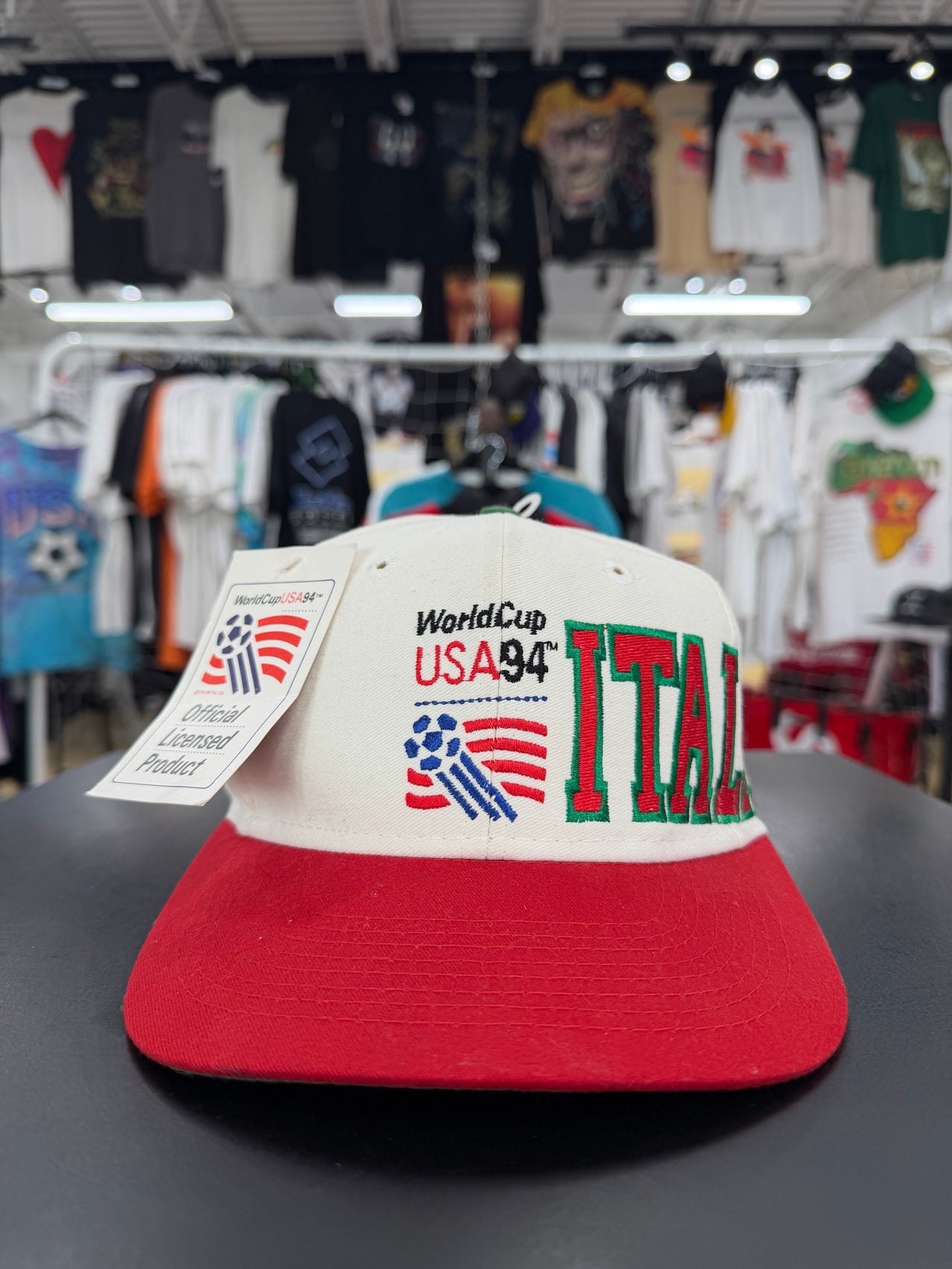 1994 Italia World Cup Soccer Snap Back Hat