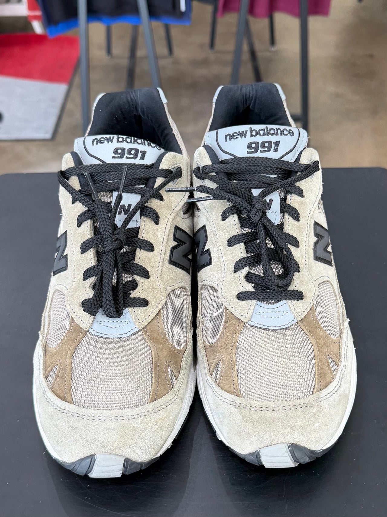 New Balance 991 MiUK JJJJound Grey Olive (2023)