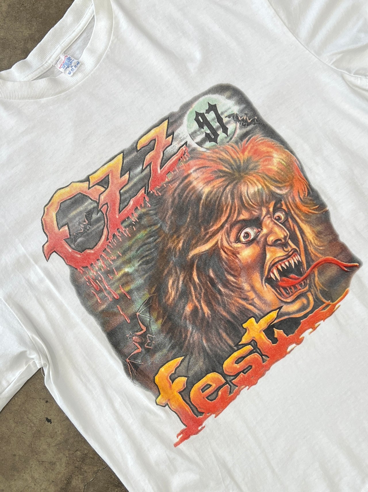 1997 Ozzfest Ozzy Osbourne Pantera Marilyn Manson Tee