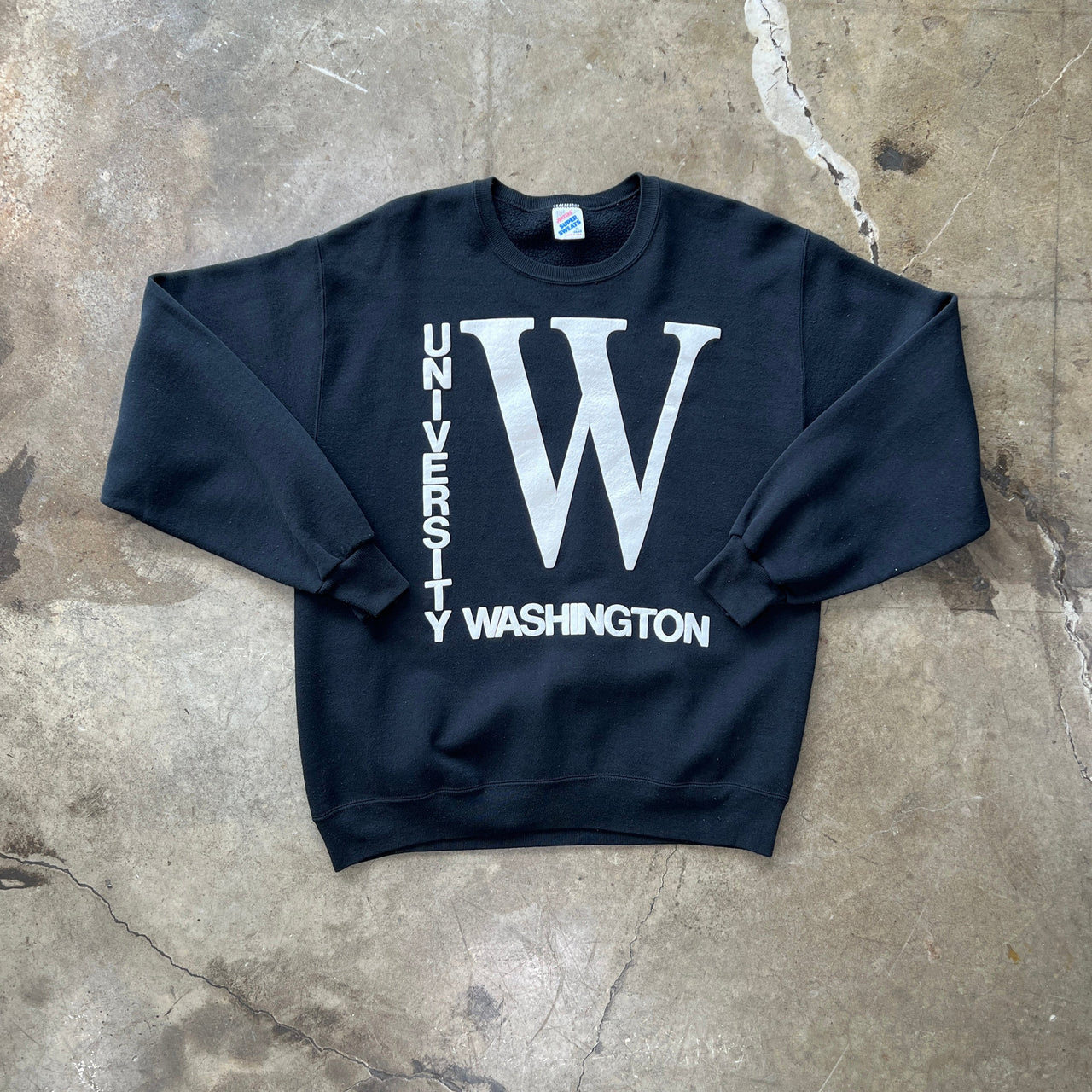 Vintage 90s University of Washington Crewneck XL