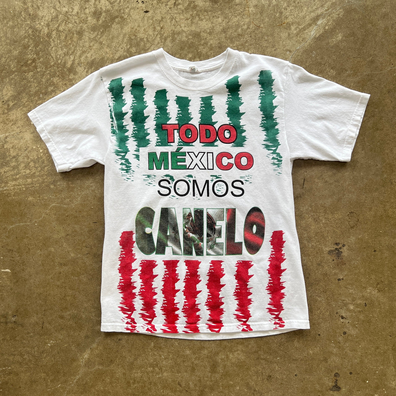 Todo Mexico Somos Canelo Álvarez Boxing Flag Tee