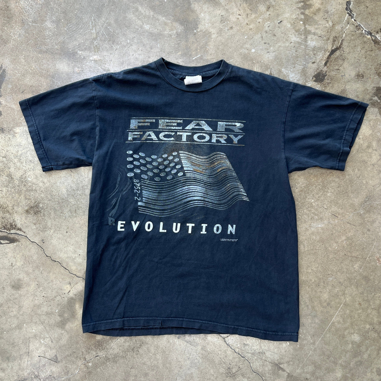 1999 Fear Factory Revolution Freedom or Fire Rock Band Tee
