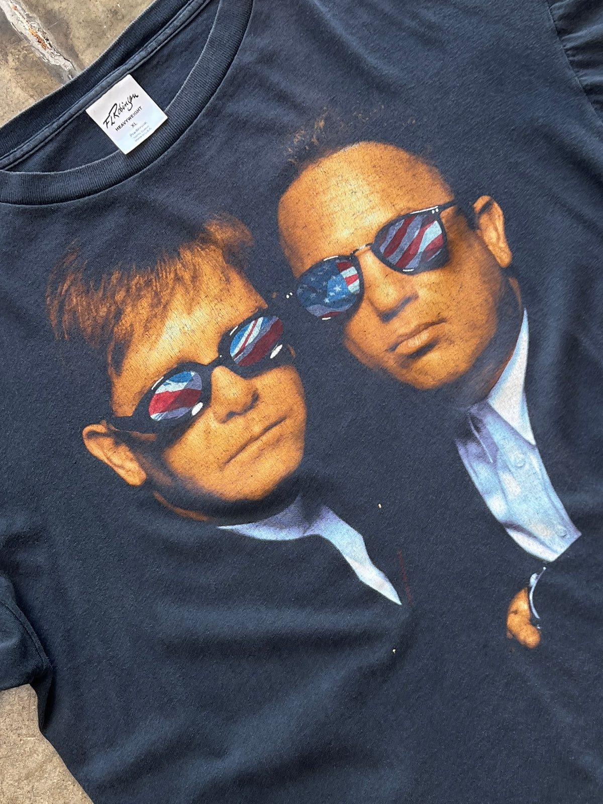 1994 Elton John Billy Joel Sunglasses Summer of 94 Tour Tee