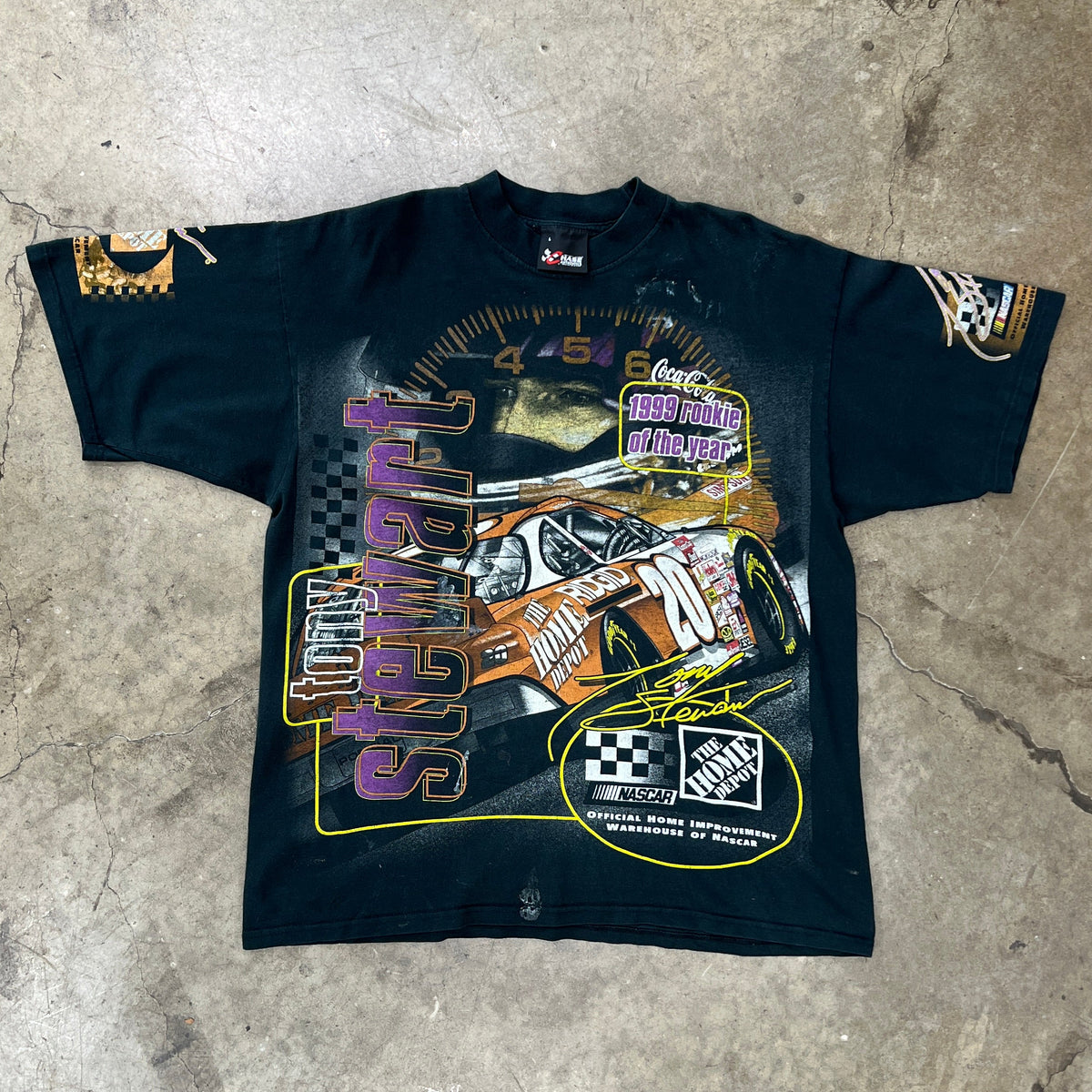 NASCAR AOP 1999 Rookie of the Year Tony Stewart Racing Tee