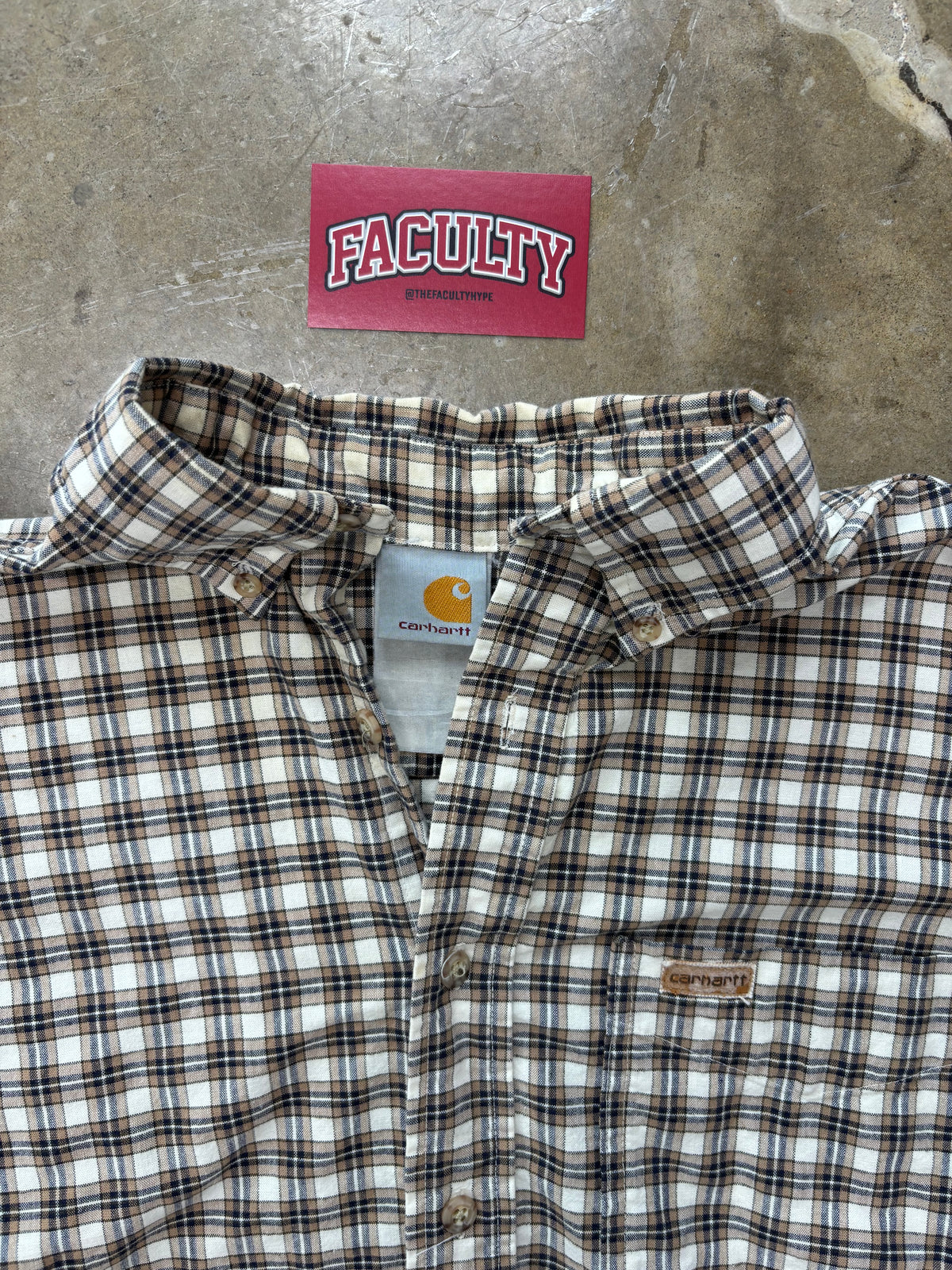 Carhartt Plaid Pocket Button-Up