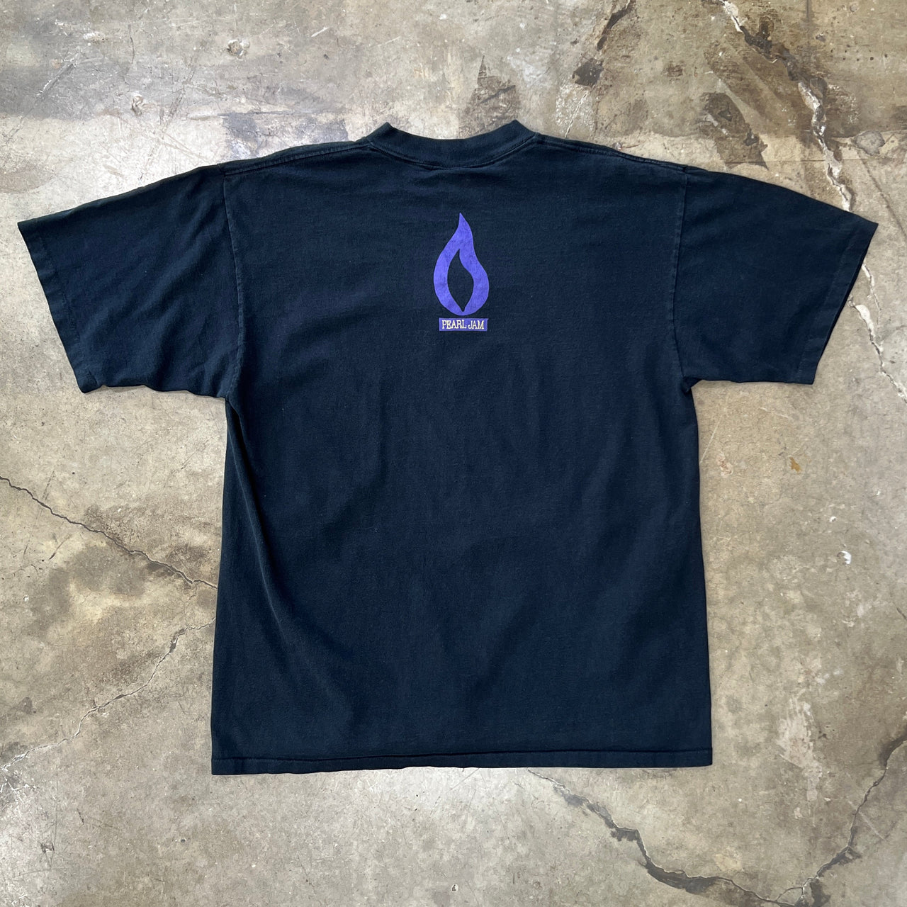 1995 Pearl Jam Vitalogy Embroidered Logo Band Tee