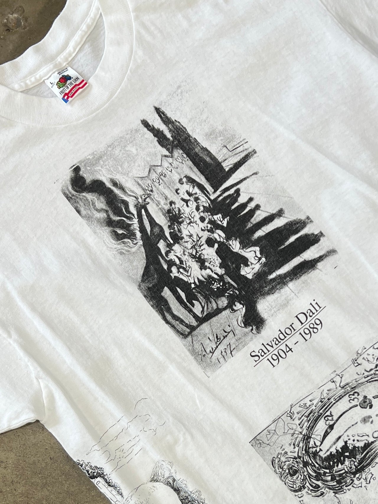 Old Age Adolescence Infancy Three Ages Salvador Dali Art Tee