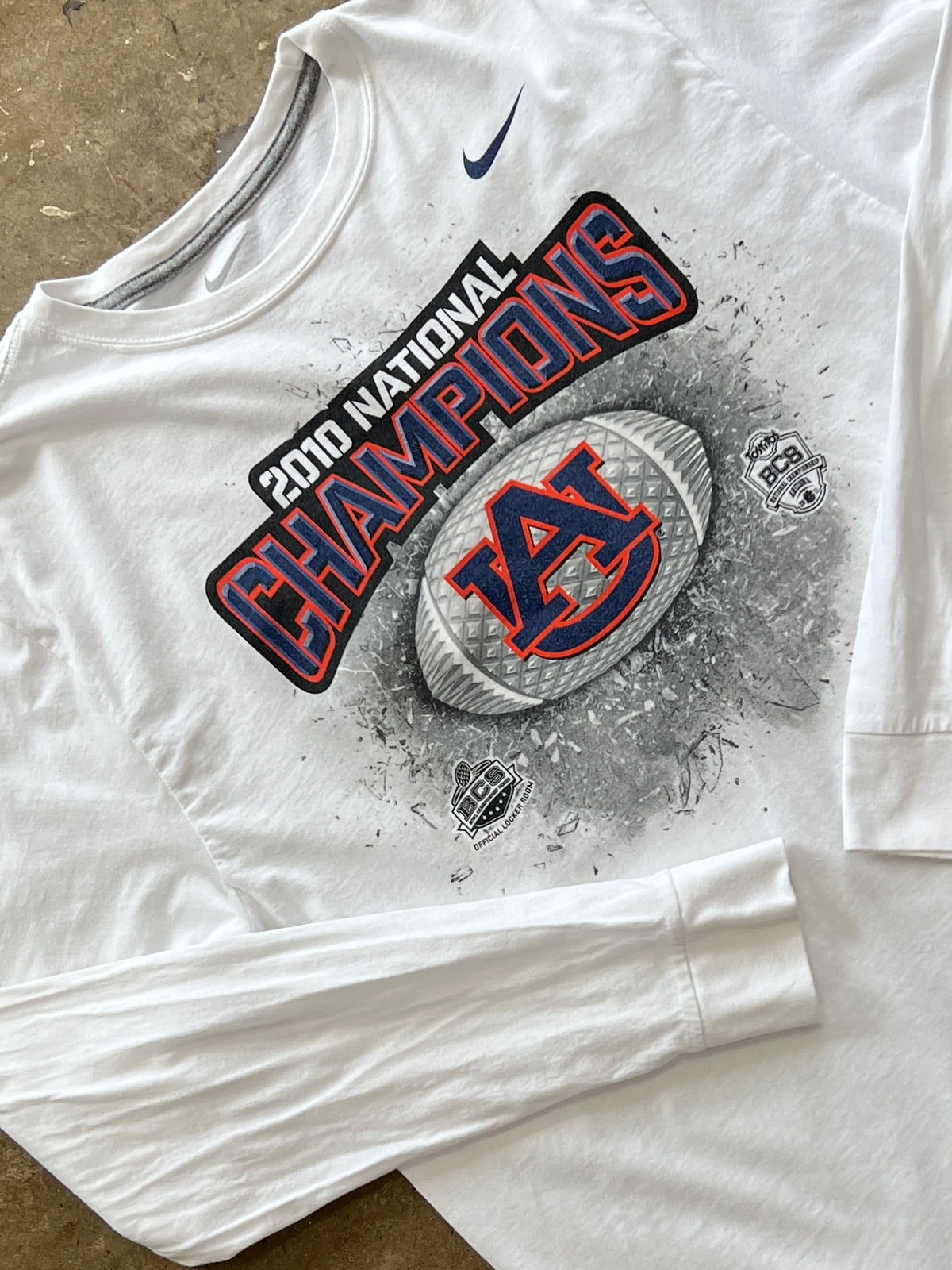 Nike University of Auburn National Champions LS