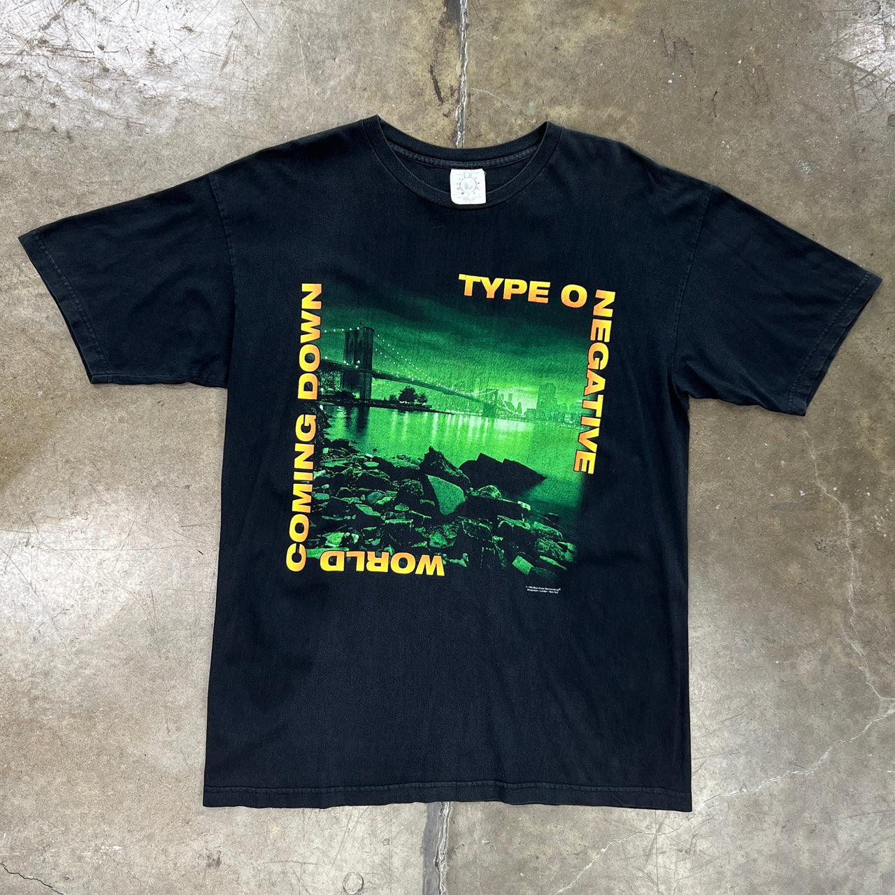 1999 Type O Negative World Coming Down SS Tee