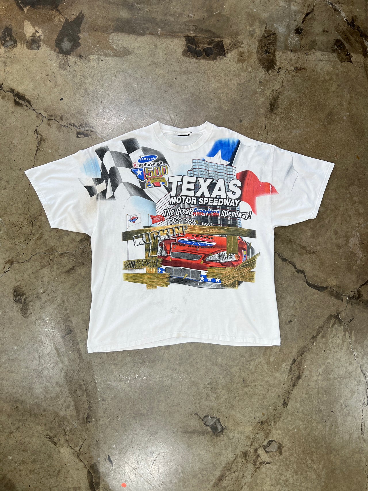 2002 NSACAR AOP Texas Motor Speedway Horsepower Tee