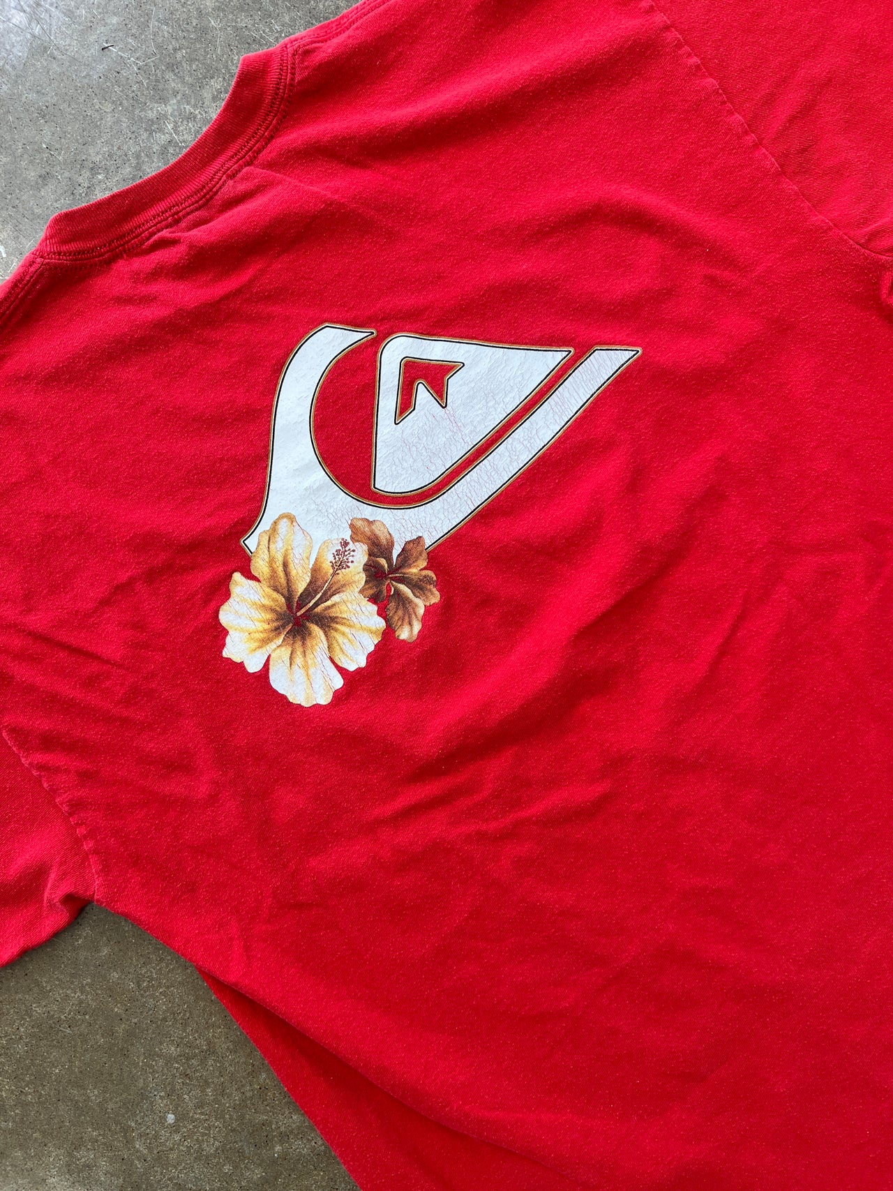 Quiksilver Flower Tee Sz. Large
