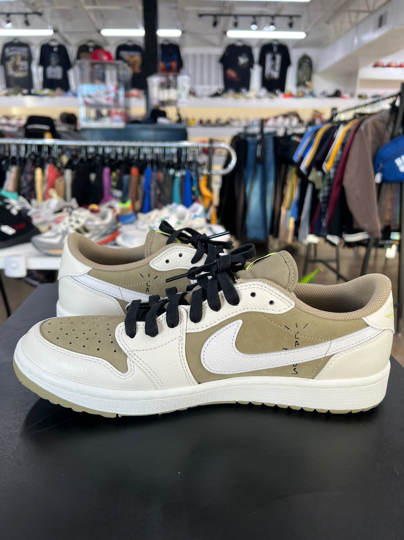 Air Jordan 1 Low Golf Travis Scott Olive (2023)