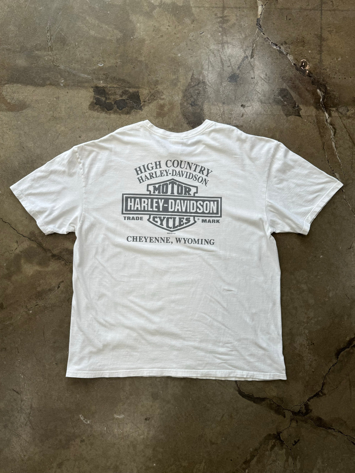 Harley Davidson Cheyenne, Wyoming Tee