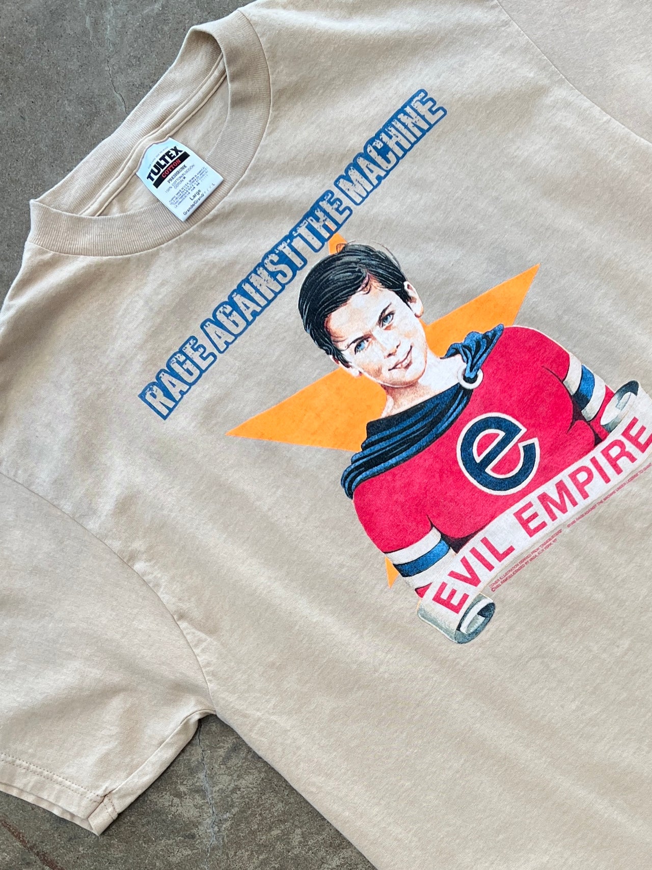 1998 Rage Against the Machine Evil Empire Fear Is Your Only God Tee